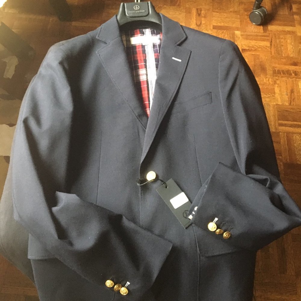 NWT Haight & Ashbury Mens Sport Jacket Blazer